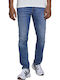 Jack & Jones Herren Jeanshose in Slim Fit Blue Denim