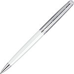 Waterman Hemisphere Privee Pen Ballpoint with Blue Ink Deluxe White CT