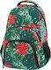 Polo Imagno School Bag Backpack Junior High-High School in Green color 25lt