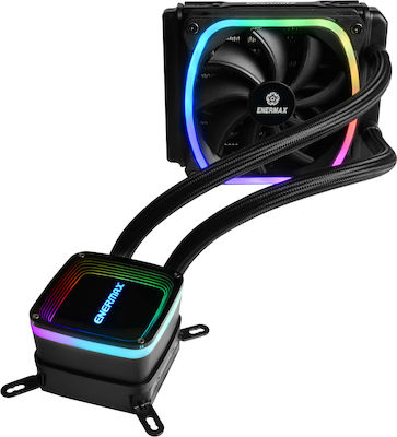 Enermax Aquafusion 120 CPU Water Cooling Single Fan 120mm for Socket AM4/AM5/1200/115x with RGB Lighting