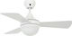 Lucci Air Airlie Hugger Ceiling Fan 91cm with L...