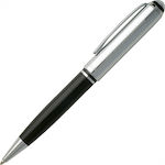 Cerruti Στυλό Ballpoint με Μπλε Mελάνι Miles Black