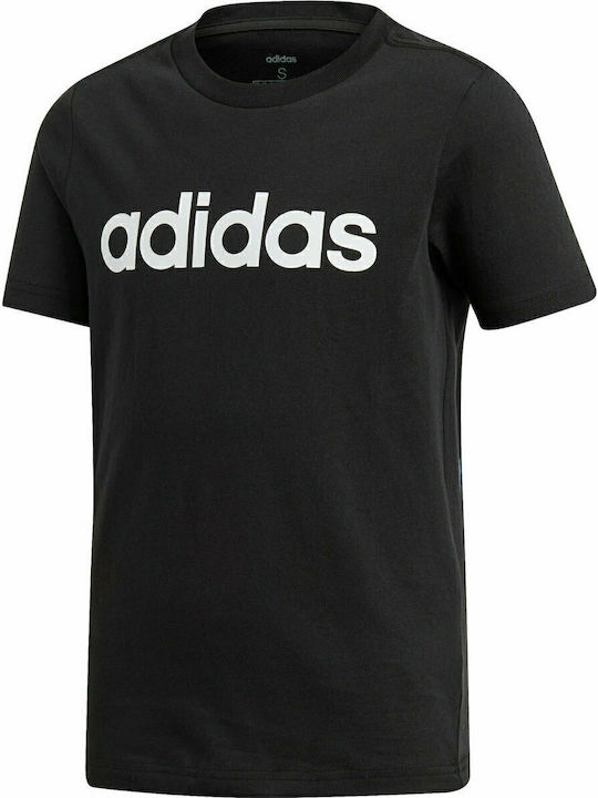 Kinder-T-Shirt Schwarz ESSENTIALS LINEAR