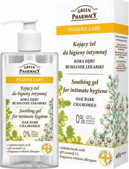 Green Pharmacy Gel pentru Curățare Delicată a Zonei Intime 300ml