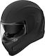 Icon Airform Gloss Rubatone Matt Black Κράνος Μηχανής Full Face ECE 22.05