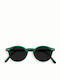 Izipizi H Men's Sunglasses with Green Acetate Frame