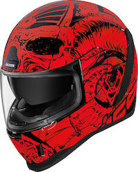 Icon Airform Sacrosanct Full Face Helmet DOT / ECE 22.05 Red