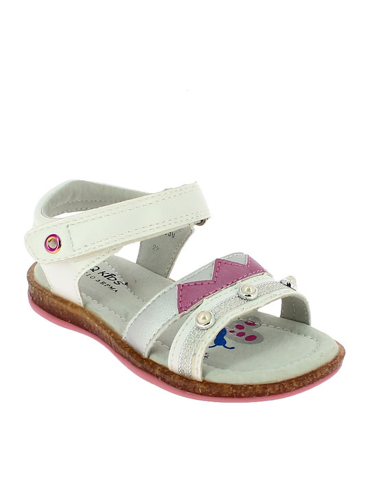 IQ Shoes Детски сандали Tonia Бели