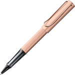 Lamy LX 376 Pen Rollerball with Blue Ink Rose Gold