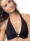 70653 Bikini Triangle D Cup Black