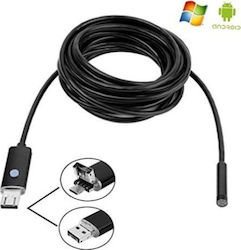 Endoscope Camera 640x480 pixels for Mobile with 5m Cable