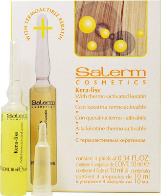 Salerm Kera Liss Repair Hair Ampoules 4x13ml