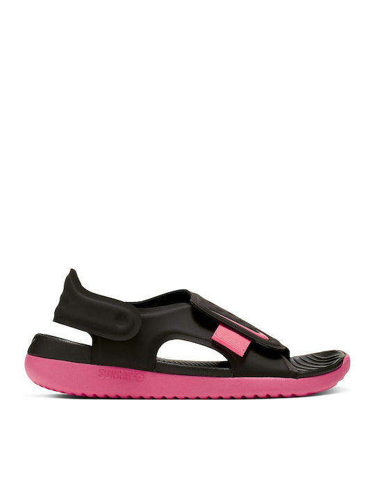 Nike Sunray Adjust 5 Kinder Badeschuhe Schwarz