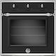 Bertazzoni F60 5 HER G K NE GN Cuptor cu Gaz Natural Deasupra Blatului 68lt L59.5cm.