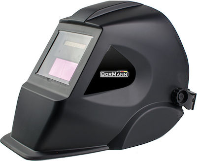 Bormann BWH1000 Μάσκα Ηλεκτροκόλλησης Οπτικού Πεδίου 90x30mm Μαύρη