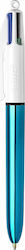 BIC 4 Colours Shine Ballpoint Πολλαπλών Χρωμάτων BIC 4 Colours Shine Ballpoint Πολλαπλών Χρωμάτων