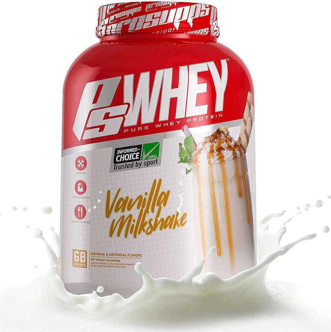 Pro Supps PS Whey 2268gr Vanilla Milkshake - Skroutz.gr