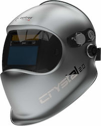 Optrel Crystal 2.0 Welding Helmet with 107x50mm Visual Field Silver