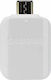 Samsung Konverter Micro-USB männlich zu USB-A weiblich Weiß 1Stück GH98-09728A