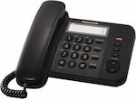 Panasonic KX-TS520EX1 Office Corded Phone Black
