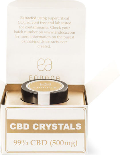 Endoca Cristal Produse din cânepă (CBD) 500mg cu 99% CBD 0.5gr