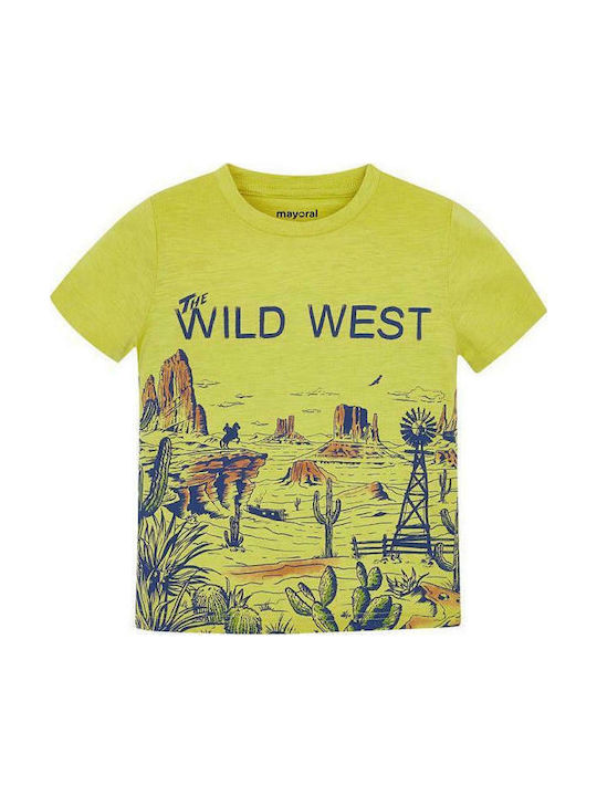 Mayoral Kids T-shirt Yellow