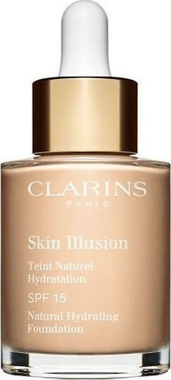 Clarins Skin Illusion Liquid Foundation SPF15 30ml