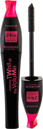 Bourjois Twist Up Impermeabila Mascara pentru Volum Negru 8ml