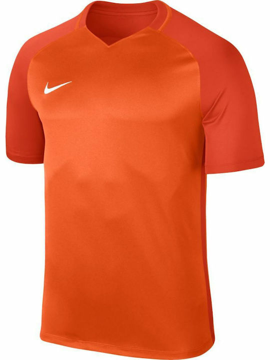 Nike Kids' T-shirt Dri-Fit Orange Dri-Fit Team ...
