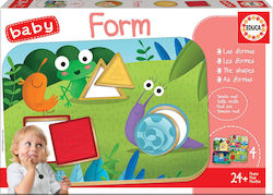 Kids Peg Puzzle Baby Form 4pcs Educa