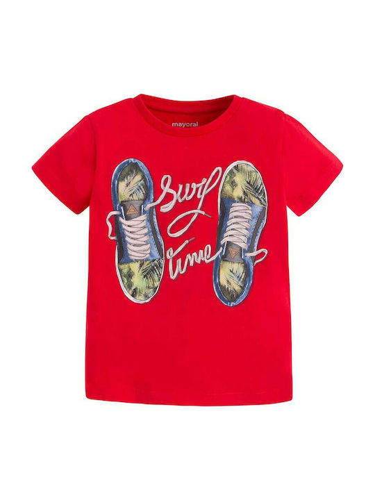 Mayoral Kids T-shirt Red