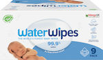 WaterWipes Μωρομάντηλα Βιοδιασπώμενα, Άοσμα με 99.9% Νερό 540τμχ