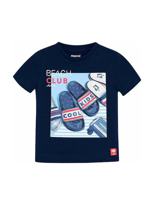 Mayoral Kids T-shirt Navy Blue