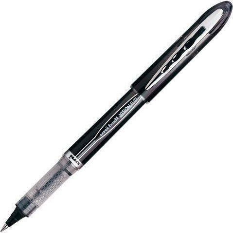 Uni-Ball Vision Elite UB-205 Stift Rollerball 0.5mm Schwarz mit Schwarz Tinte