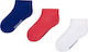 Mayoral Kids Ankle Socks Blue 3 Pair