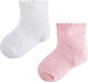 Mayoral Kids' Ankle Socks Pink 2 Pairs