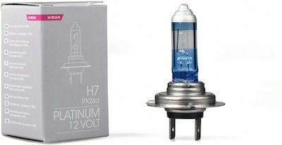 M-Tech Lampen Auto & Motorrad Platinum H7 Halogen 4700K Naturweiß 12V 55W 1Stück