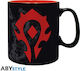 Abysse World Of Warcraft - For The Horde Κούπα Κεραμική Μαύρη 460ml