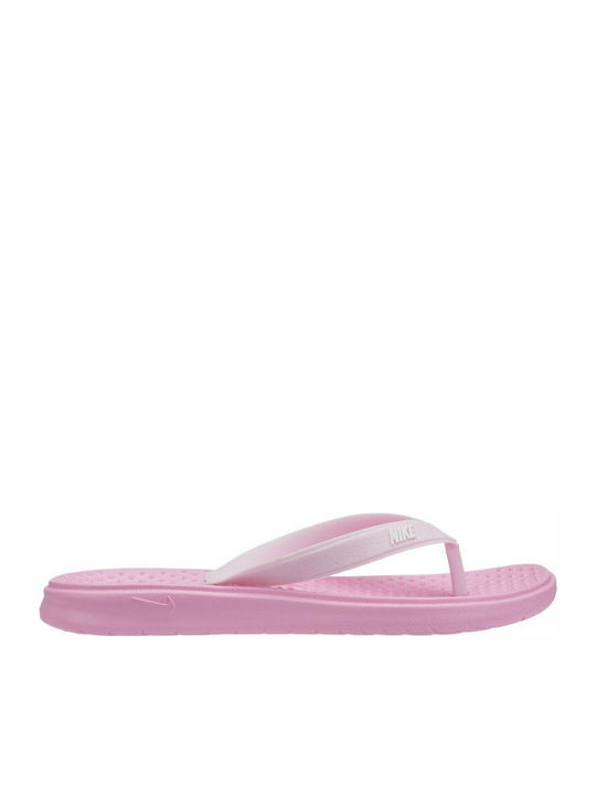 Nike Παιδικές Σαγιονάρες Flip Flops Ροζ Solay
