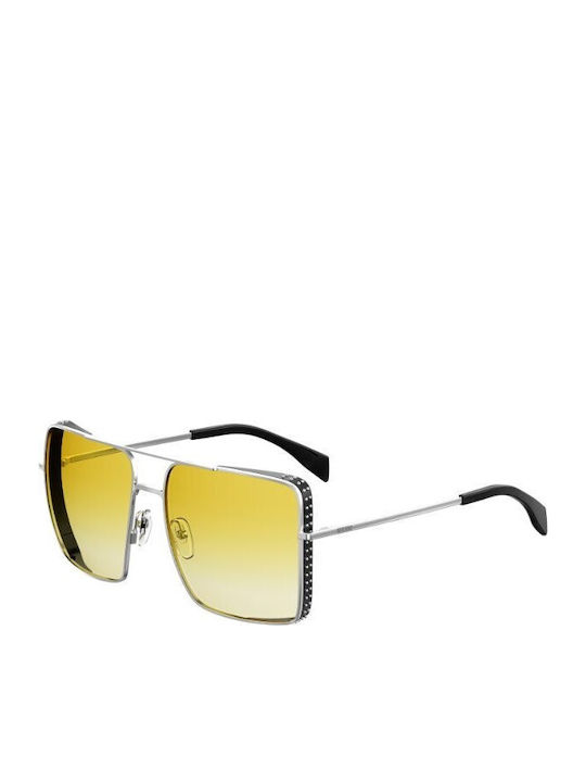 Moschino Women's Sunglasses with Silver Metal F...
