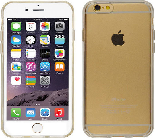 iPhone 6 plus 6S plus Back Cover Σιλικόνης Διάφανο (iPhone 6/6s Plus)