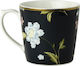 Laura Ashley Heritage Κούπα από Πορσελάνη Midnight Uni 320ml