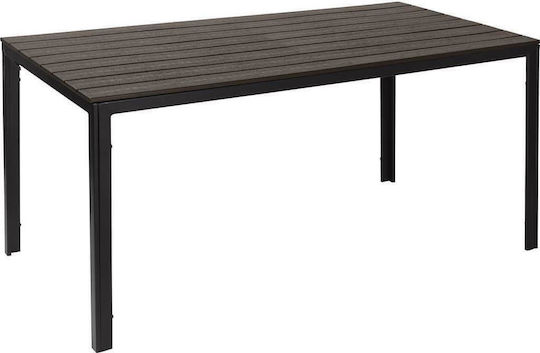 Tisch 156x78x74cm Braun Tisch 156x78x74cm Braun