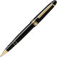 Mont Blanc Meisterstuck Pen Rollerball with Black Ink Gold-Coated LeGrand