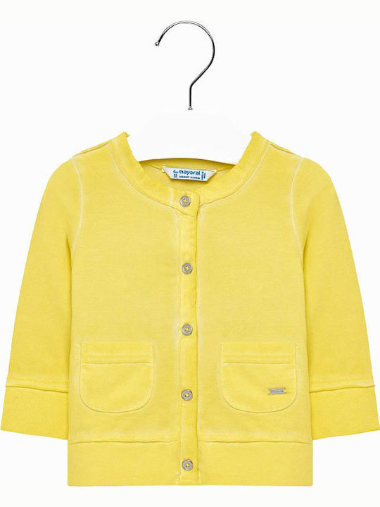 Mayoral Kids Cardigan Yellow