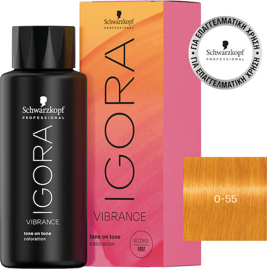 Schwarzkopf Igora Vibrance Полуперманентна Боя За Коса Без Амоняк 0-55 60ml