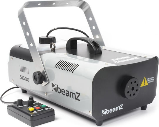 BeamZ S1500 Fog Machine 1500W Wired Remote Compatible with DMX Control