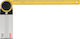Vorel Carpenters Aluminum Angle Ruler with Protractor 50cm