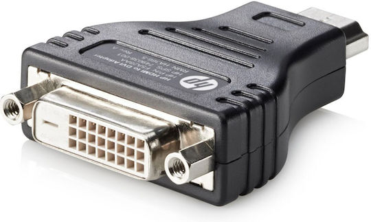 HP Μετατροπέας HDMI male σε DVI-D male 1τμχ F5A28AA