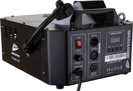 Jb Systems Color Jet Μηχανή Καπνού LED 900W με Ασύρματο Χειριστήριο και Δυνατότητα Σύνδεσης με Κονσόλα Φωτισμού